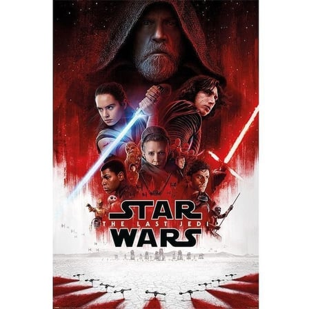Maxi Poster Star Wars The Last Jedi One Sheet