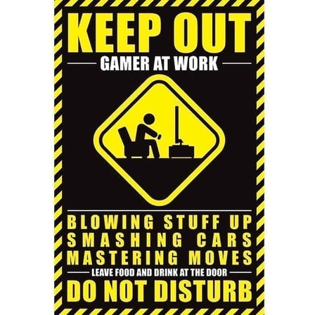 Maxi Poster Gamer At Work (Do Not Disturb)