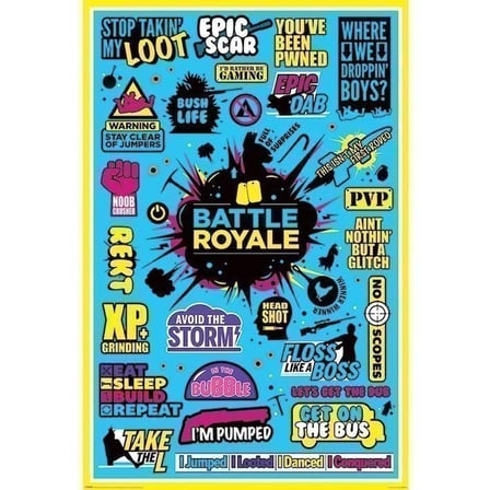 Maxi Poster Battle Royale (Infographic)