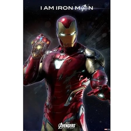 Maxi Poster Avengers: Endgame (I Am Iron Man)