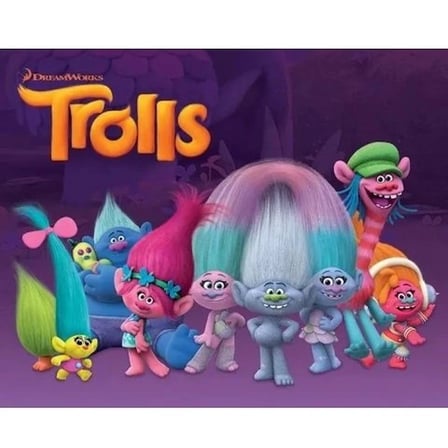 Mini Poster Trolls Characters