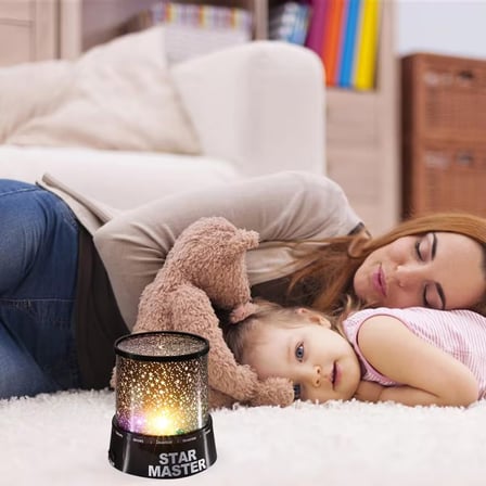 Yeni Moda Renkli Yıldızlar Sky Led Gece Işığı