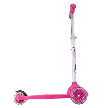 Evo Işıklı Move N Groove Pembe Üç Tekerlekli Scooter