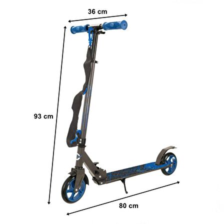 Evo Flexi 2 Tekerlekli Scooter Mavi