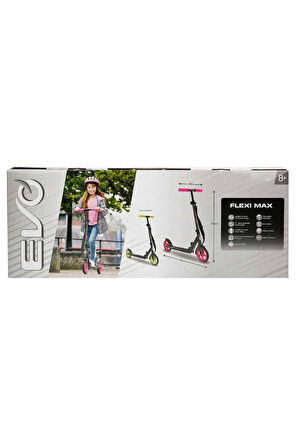 2 Tekerlekli Flexi Max Pembe Scooter: Pembe Enerji ve Maksimum Esneklik Bir Arada!