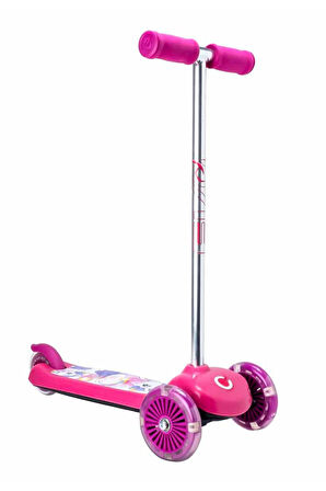3 Tekerlekli Unicorn Işıklı Scooter: Büyülü Tasarım Güvenli Sürüş
