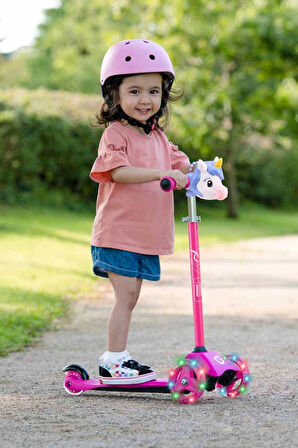 3 Tekerlekli Unicorn Işıklı Mini Cruiser Scooter ile Her Yolculuk Bir Masal!Unicorn Hayalleri Şimdi Yollarda! Liva Oyuncak 3 Tekerlekli Unicorn Işıklı