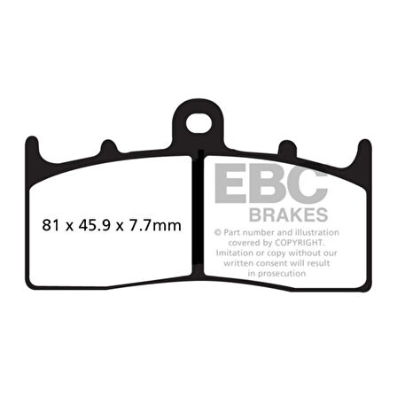 EBC FA294HH DOUBLE H SINTER FREN BALATASI