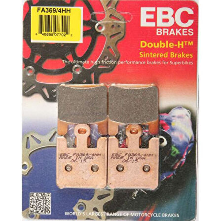 EBC FA369/4HH KAWASAKI ZX6R 03-06 , ZX10R-12R 04-07 , SUZUKI GSXR1000 03 SINTER ÖN FR