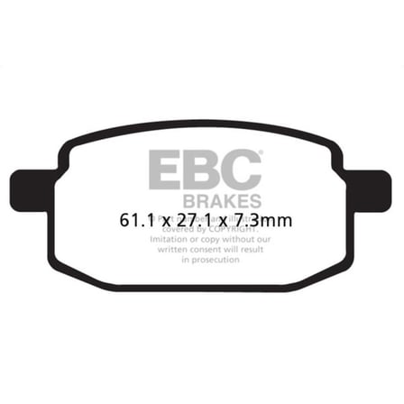 EBC SFA169 BETA R125 MINI CROSS, HERO SCOOTER ÖN FREN BALATASI