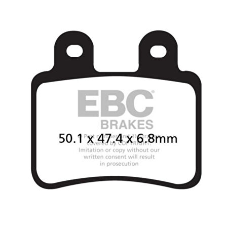 EBC SFA350 SCOOTER FREN BALATASI