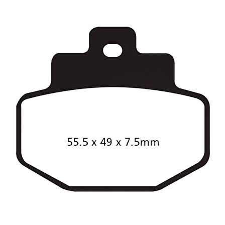 EBC SFA321HH SINTERED SCOOTER DISC PAD SET