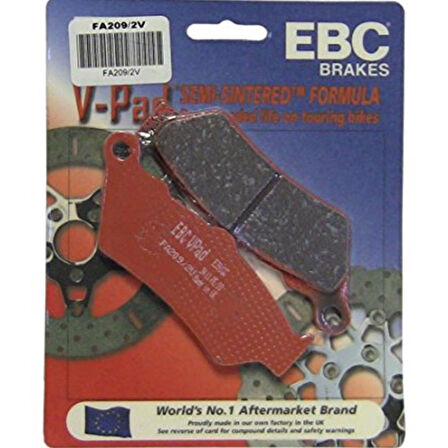 EBC FA209/2V BMW R1200/R1250 GS 13-21 YARI SİNTER ARKA FREN BALATASI