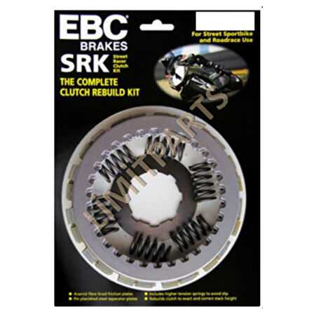 EBC SRK077 YAMAHA YZF-R1 04-06 , FZ1 06-15 KOMPLE KEVLAR DEBRİYAJ SETİ