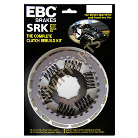 EBC SRK080 HONDA CBR1000 RR 04-07 , CB1000R 09-16 KOMPLE KEVLAR DEBRİYAJ SETİ