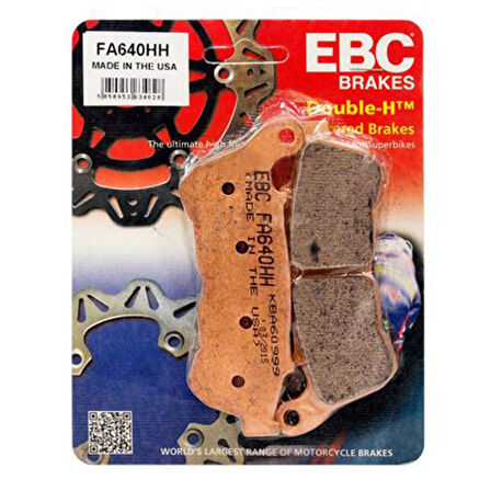 EBC DOUBLE H SINTERED Balata Harley Davidsn FA640HH