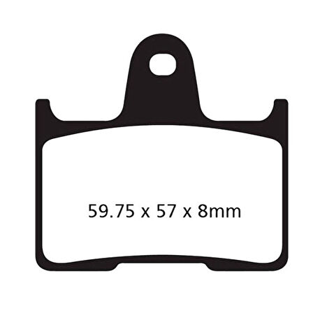 EBC FA254V HARLEY DAVIDSON XL883 /XL1200 ROADSTER 14-20 YARI SİNTER ARKA FREN BALA