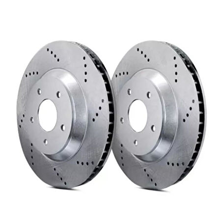 EBC D Series Premium OE Replacement (Drilled) (PAIR) (FRONT) D1064D