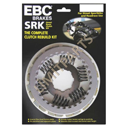 EBC SRK126 YAMAHA FAZER8 , FZ8 11-15 KOMPLE FİBER DEBRİYAJ SETİ