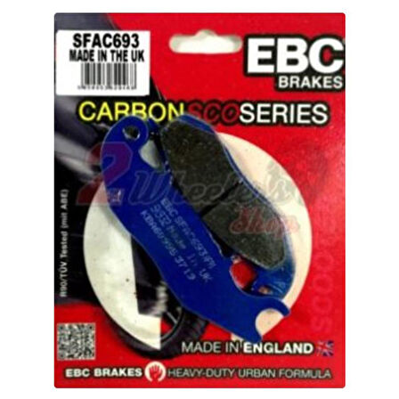 EBC SFAC693 HONDA PCX 125 S (WW 125 AK) 18-21 CARBON ÖN FREN BALATASI