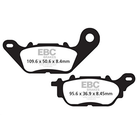 EBC SFAC464 YAMAHA NMAX 125/NMAX150 ARKA , YBR 125 07-16 CARBON ÖN FREN BALATASI