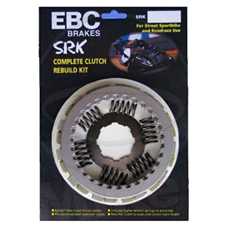 EBC SRK148 SUZUKI GSX-R125 , GSX-S125 18-20 KOMPLE FİBER DEBRİYAJ SETİ