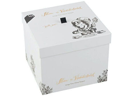 Mikasa x V&A Alice In Wonderland Porselen 1.1 lt Teapot Demlik