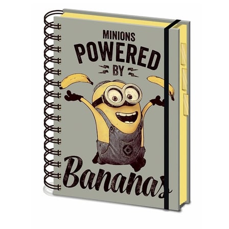 A5 Proje Defteri Despicable Me Powered By Bananas SR71861