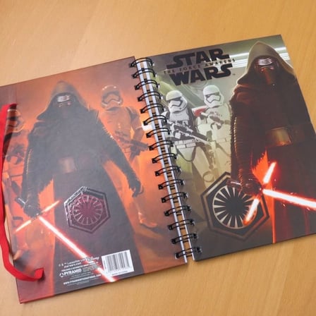 A5 Defter Star Wars Episode VII Kylo Ren &amp; Troopers