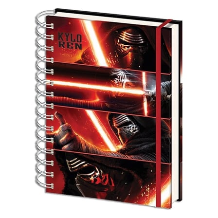 A4 Defter Star Wars Episode VII Kylo Ren Panels