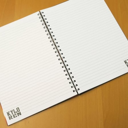 A4 Defter Star Wars Episode VII Kylo Ren Panels