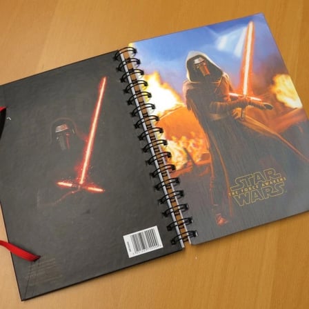 A5 3 Boyutlu Defter Star Wars Episode VII Kylo Ren