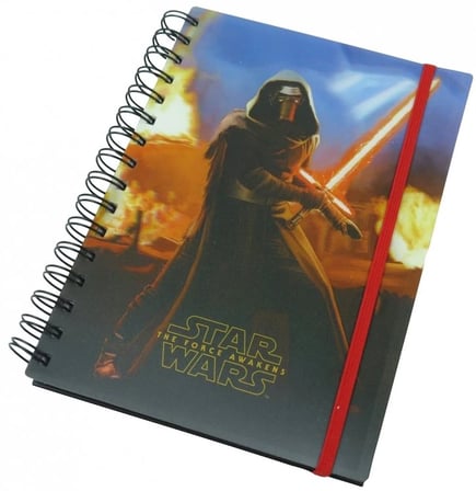 A5 3 Boyutlu Defter Star Wars Episode VII Kylo Ren