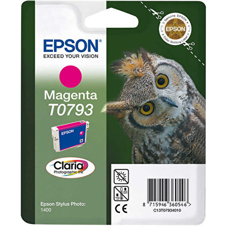 Epson T0793-C13T07934020 Kırmızı Orijinal Kartuş
