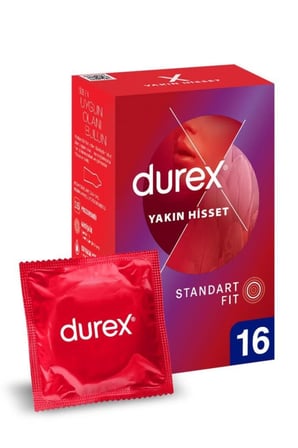 Yakın Hisset Standart Fit İnce Prezervatif 16'lı