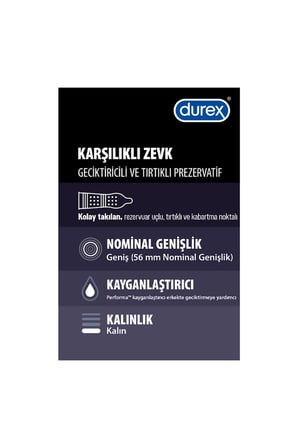 Karşılıklı Zevk 10'lu Prezervatif