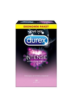  Durex Intense 20 Adet Prezervatif