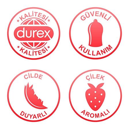 Durex Hisset 50ml + Çilek Jel 50ml + Extreme Anal Kayganlaştırıcı Jel 50ml