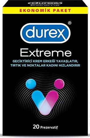 Durex Extreme Prezervatif 20 li