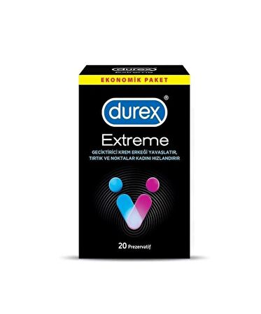 Durex Extreme Prezervatif 20'li