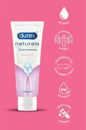 Naturals Extra Hassas Kayganlaştırıcı jel 100 ml