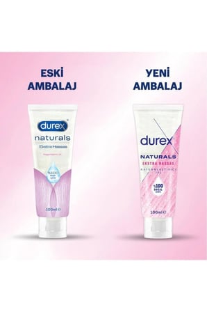 Naturals Ekstra Hassas Kayganlastirici Jel 100Ml X2