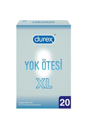 Yok Ötesi XL İnce Prezervatif 20'li, Geniş Fit