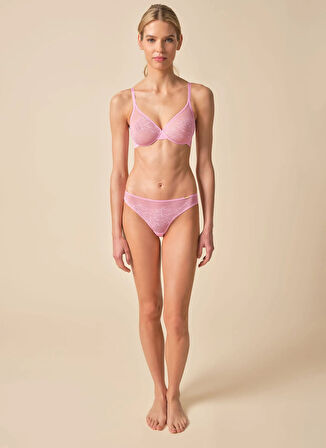 Gossard Toz Pembe Küçültücü Sütyen 13001 GOSS