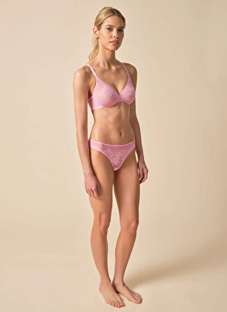 Gossard Toz Pembe Küçültücü Sütyen 13001 GOSS