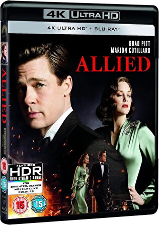 Allied (4K Blu-ray)  Tr Altyazılı [Region Free] 