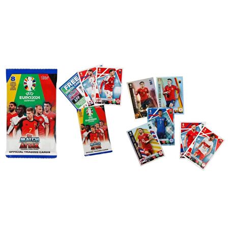 UEFA Euro 2024 Almanya Match Attax Trading Kart