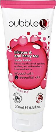 Bubble T Hibiscus  &  Acai Berry Vücut Losyonu 200 ml