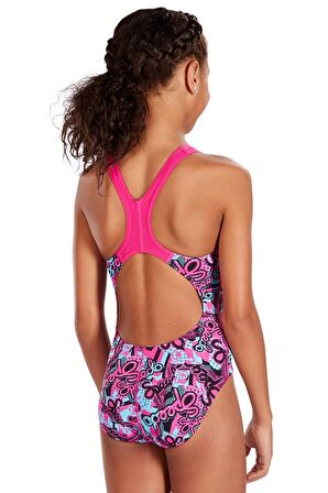 Speedo 8-07386B - Endurance 10 Kız Çocuk Yüzücü Mayosu