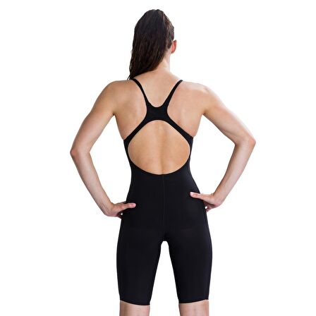 Speedo Bayan Mayo LZR Element Opbk Kskn Af Blk/Brown 8-11353C147